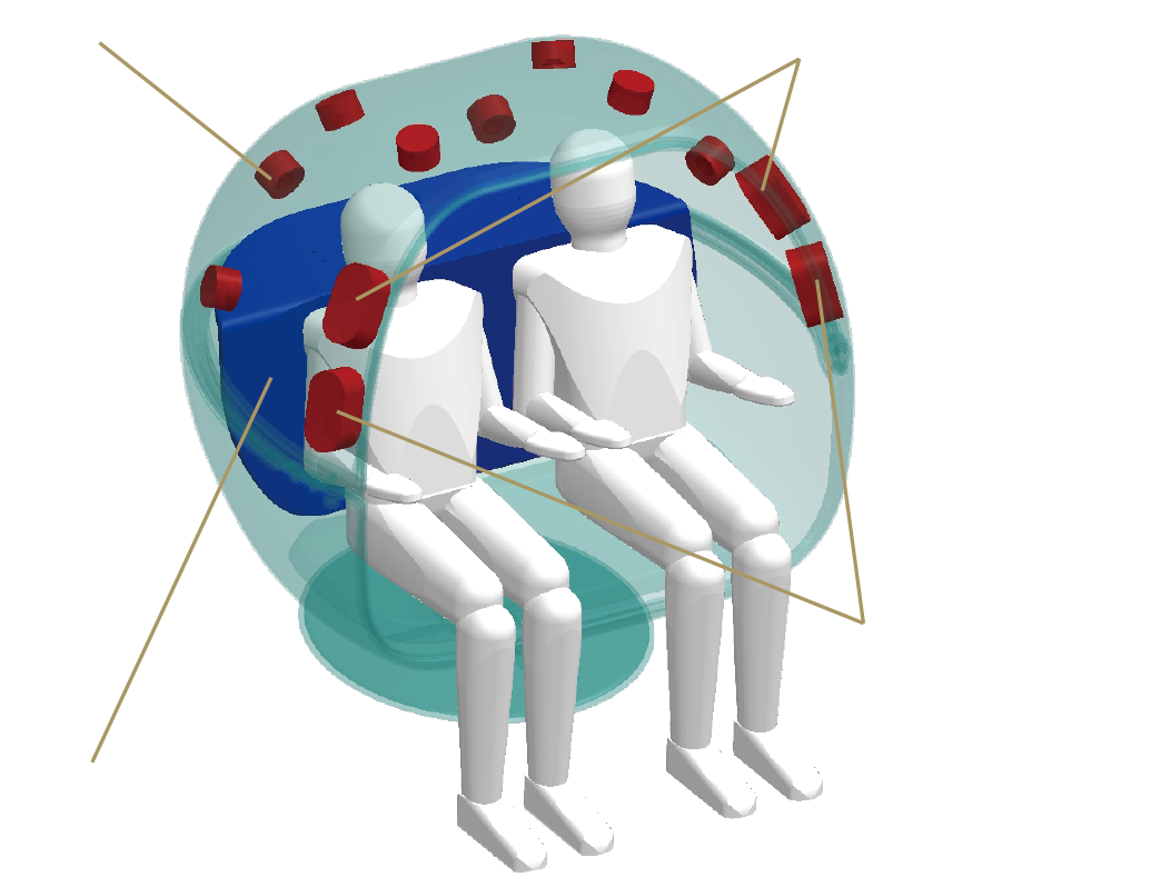 スピーカー配置イメージ